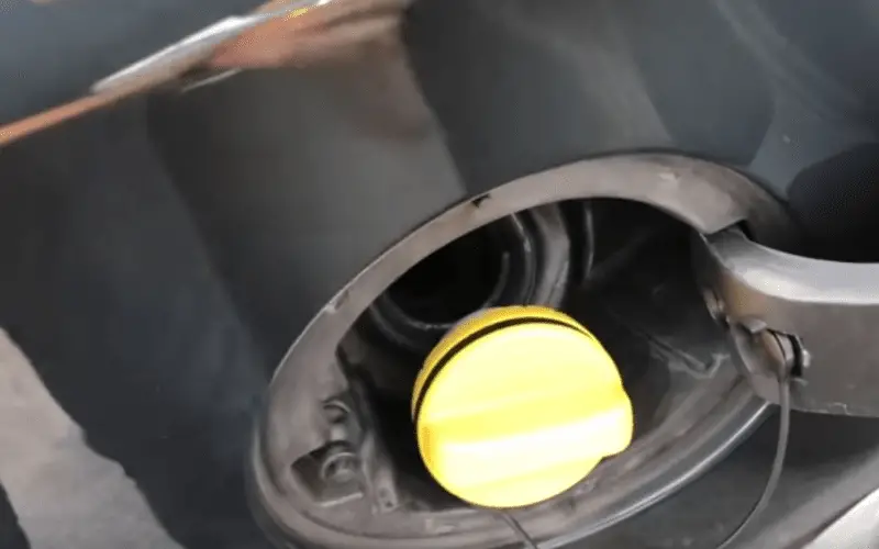Car's gas cap