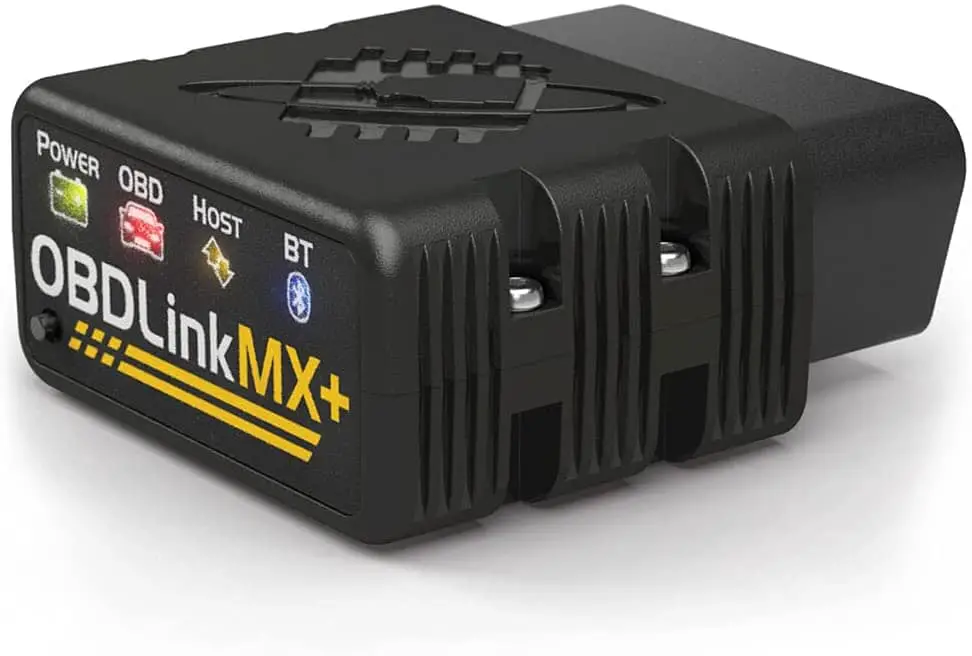 An OBDLink MX+ device