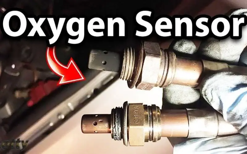Up-close photo of an Oxygen sensor
